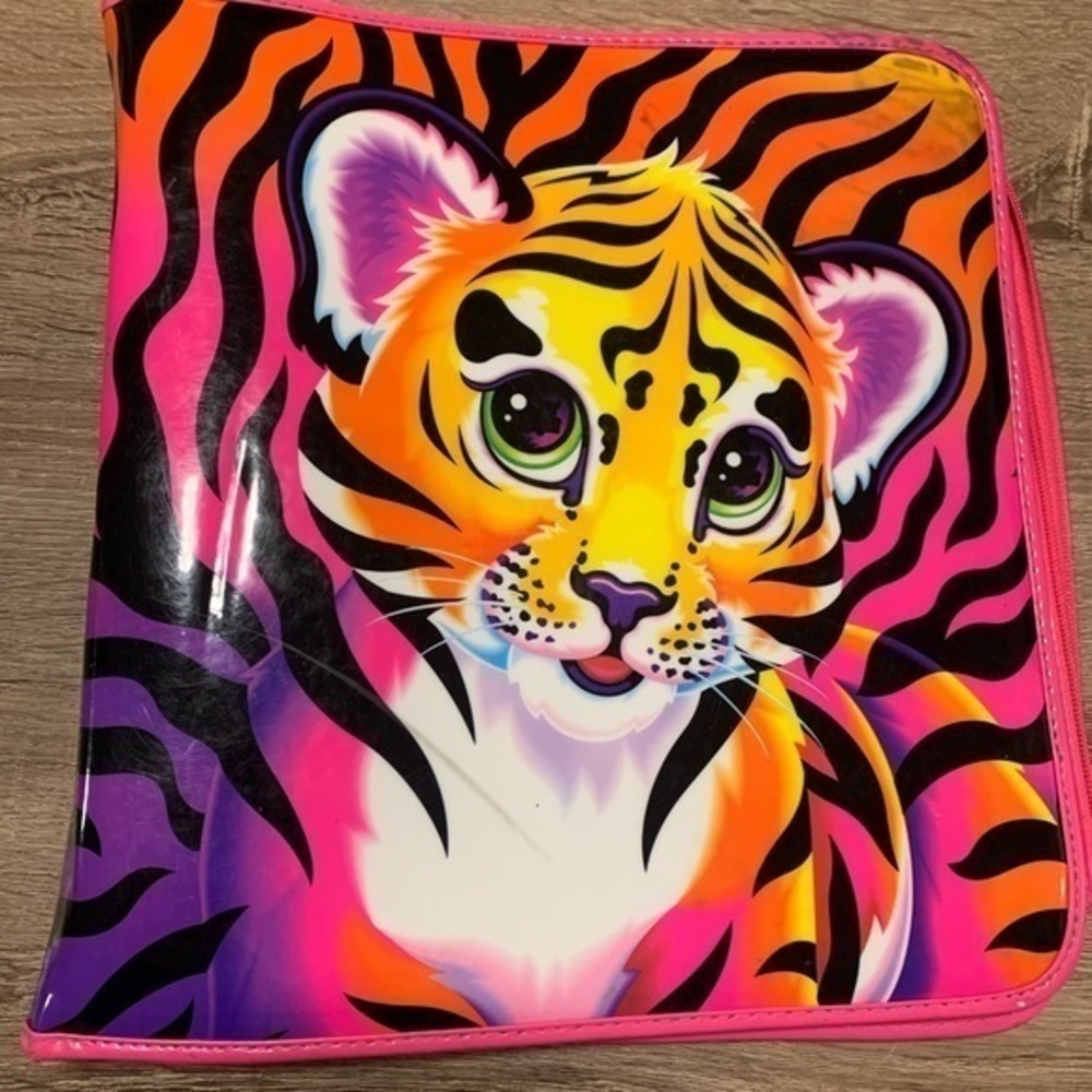 Rare Vintage Lisa Frank Binder, Rare Collectible